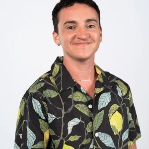 Peau de Loup Lemon Tree Camp Collar Shirt